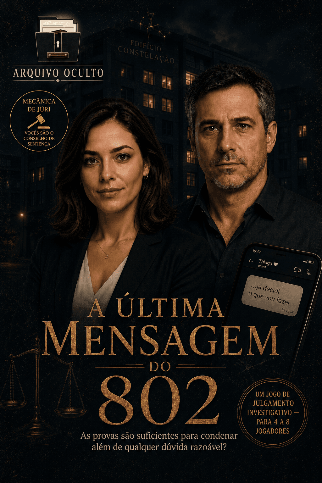 Capa do jogo A Última Mensagem do 802